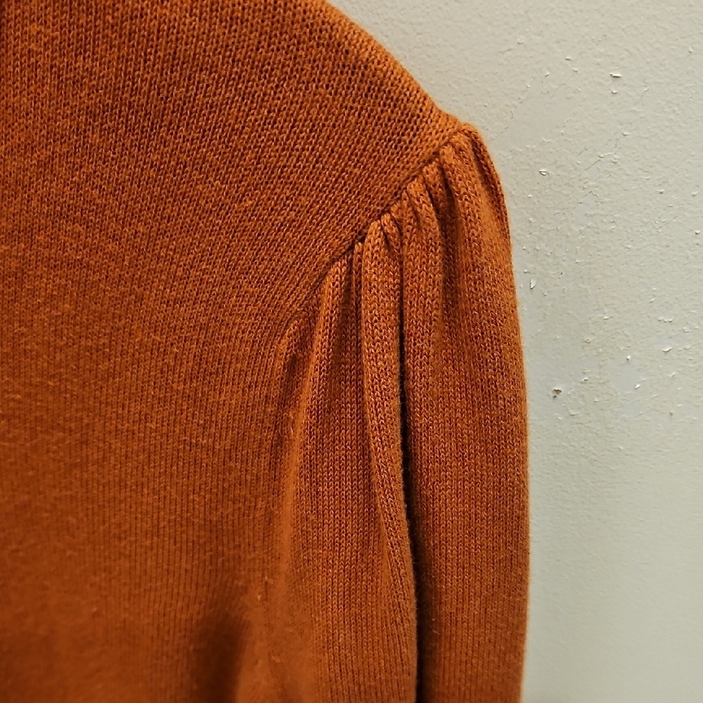 Sundance Rust Button-Front Women's Cardigan - Picture 4 of 5